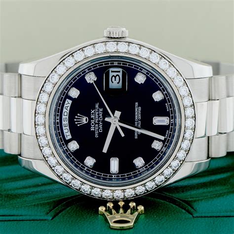 rolex presidential 41mm with diamonds|41 presidential Rolex price.